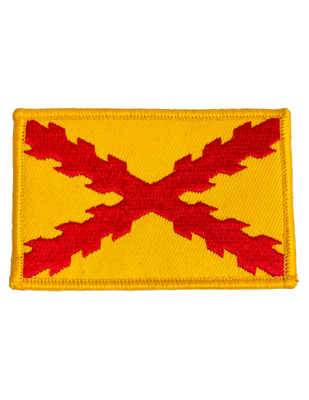 Parche Bordado Bandera TERCIOS (AMARILLA) 5.5cm x 8.8cm