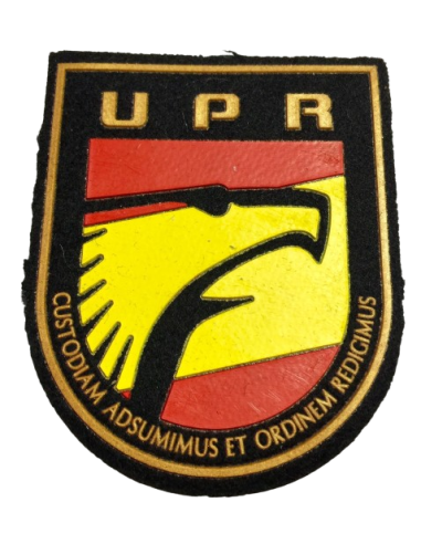 Parche de brazo UPR Cuerpo Nacional de Policía