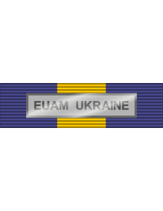 Pasador de Condecoración Medalla ESDP EUAM Ukraine HQ &...