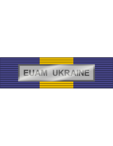 Pasador de Condecoración Medalla ESDP EUAM Ukraine HQ & Forces