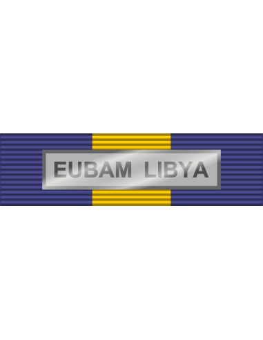 Pasador de Condecoración Medalla de la UE Operaciones ( EUBAM LIBIA )