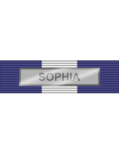Pasador de Condecoración Medalla de la Planificación y Logística ( SOPHIA )