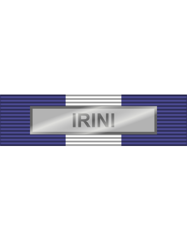 Pasador de Condecoración Medalla de la Planificación y Logística ( IRINI )