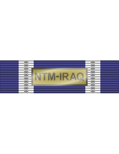 Pasador de Condecoración Medalla de la Otan NTM-IRAK