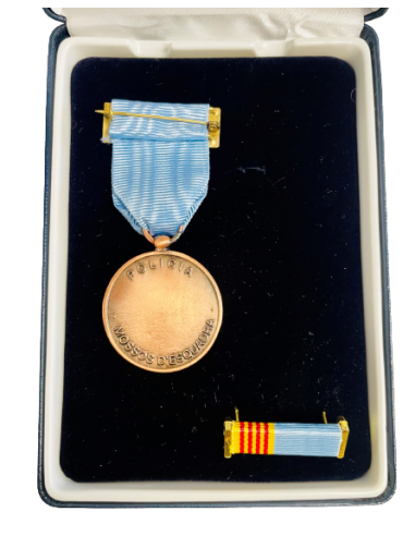 Medalla de Bronce Mossos d´Escuadra distintivo...