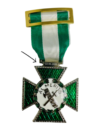 Medalla Cruz al Mérito Guardia Civil Distintivo Blanco