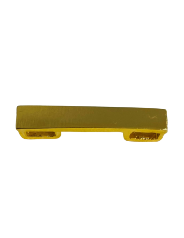 Barra de permanencia dorada 2.5cm (5 años)