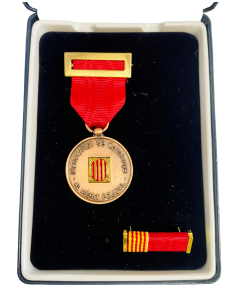 Medalla de Bronce Mossos d´Escuadra distintivo Rojo +...