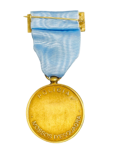 Medalla de Oro Mossos d´Escuadra distintivo Azul 2