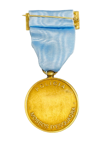 Medalla de Oro Mossos d´Escuadra distintivo Azul