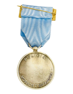 Medalla de Plata Mossos d´Escuadra distintivo Azul 2