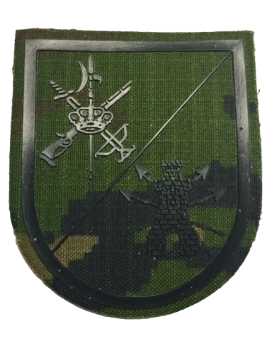 Parche Batallón de TRANSMISIONES 2 de la Legión Verde Pìxelado