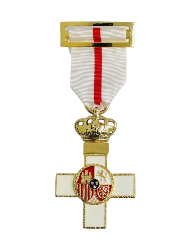 Medalla Cruz al Mérito Militar Distintivo Blanco