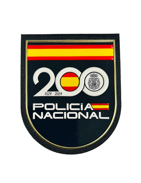 Parche de brazo Policía Nacional Bicentenario 1824-2024 (Reglamentario)