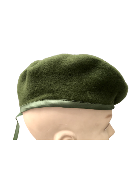 Boina verde GOE sin emblema