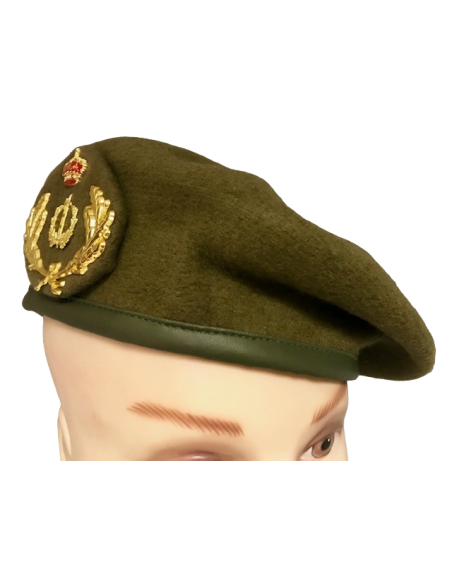 Boina caqui Cuerpo Jurídico Militar