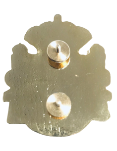 Emblema de Boina Constitucional Dorado 4x5cm 2