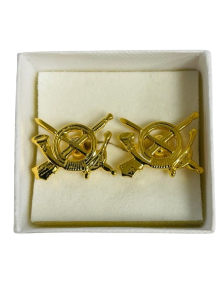 Gemelos de Camisa Metálico Infantería