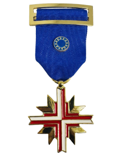 Conjunto completo Medalla Excombatiente Europeo 2