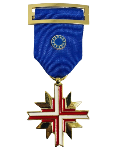 Conjunto completo Medalla Excombatiente Europeo