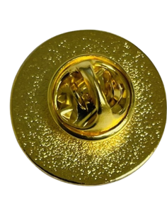 Pin redondo dorado UIP 2