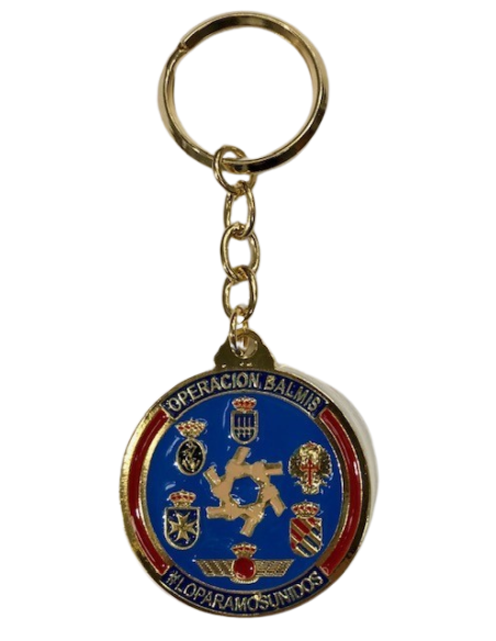 Llavero Operación Balmis 4cm (dos caras)