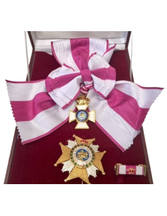 Gran Cruz de la Orden de San Hermenegildo con banda - venera + Pasador 2