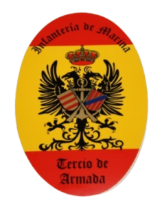 Pegatina Infantería de Marina Tercia de Armada