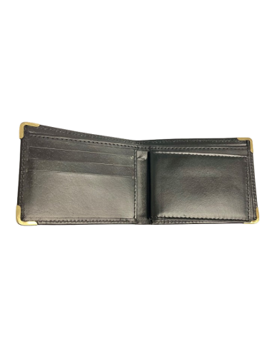 Cartera de piel  Placa con separador generica