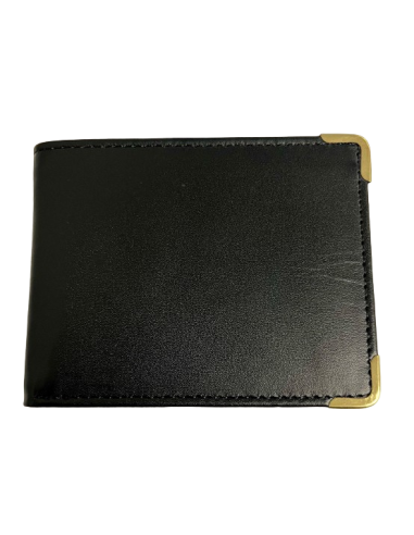 Cartera de piel  Placa con separador generica