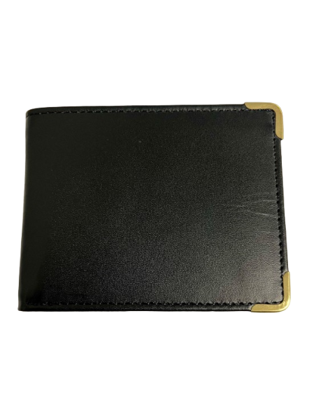 Cartera de piel  Placa con separador generica