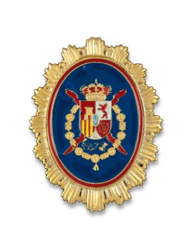 Chapa cartera Guardia Real Española Azul