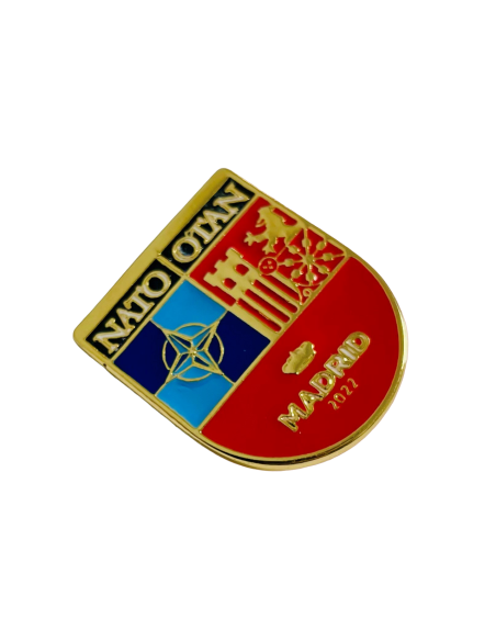 Distintivo de participación en la cumbre NATO / OTAN 2022