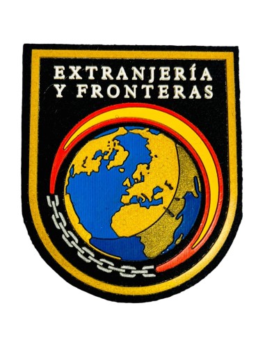 Parche de Brazo Función de Extranjería y Fronteras Policía Nacional
