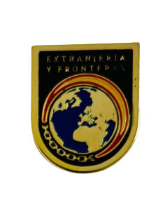 Distintivo de Función de Extranjería y Fronteras Policía...
