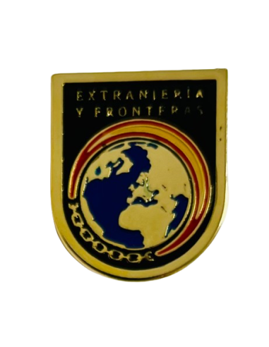 Distintivo de Función de Extranjería y Fronteras Policía Nacional