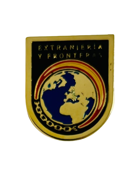 Distintivo de Función de Extranjería y Fronteras Policía Nacional