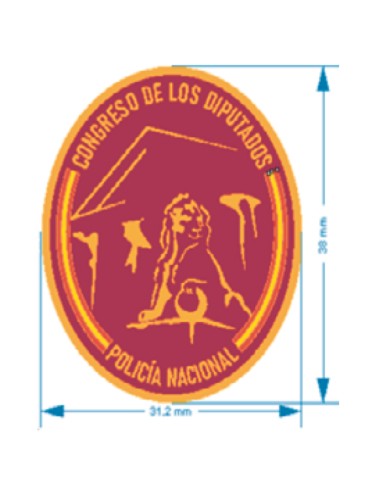 Distintivo de Permanencia en la Comisaría especial del Congreso de los Diputados, Defensor del Pueblo y Tribunal de Cuentas