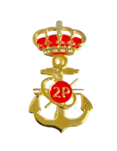 Distintivo Armada Especialidad de Segundo tramo E2T Curso...