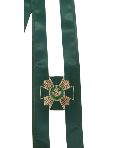 Corbata Bordada para banderín Gran Cruz Guardia Civil