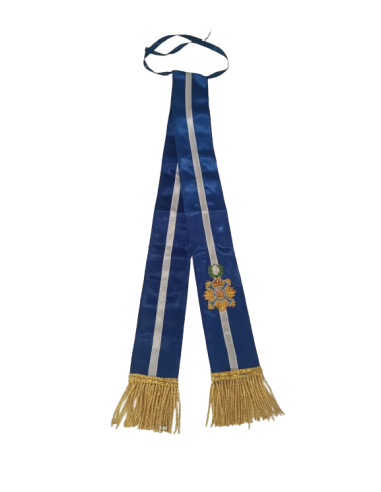 Corbata Bordada para banderín Orden del Mérito Civil