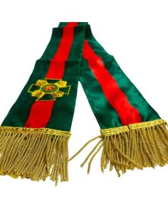 Corbata Bordada para banderín Guardia Civil Distintivo Rojo 2