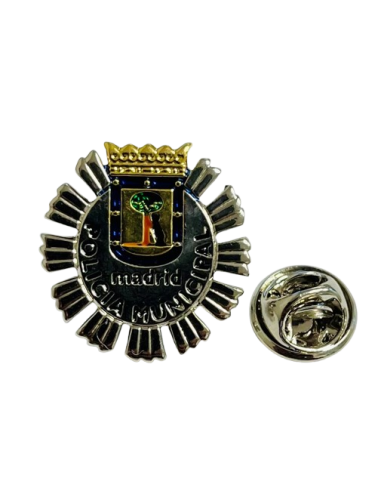 Pin Placa Policia Municipal Madrid