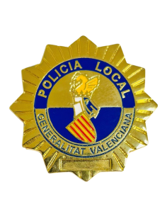 Placa de Pecho Policía Local Generalitat Valenciana