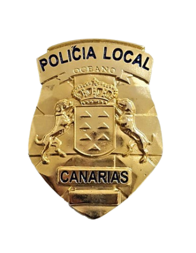 Placa de Cartera Policía Local Canarias