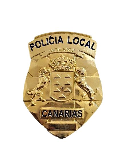 Placa de Cartera Policía Local Canarias