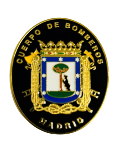 Placa de Cartera Cuerpo de Bomberos Madrid
