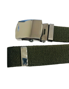 Cinturón de cajetilla lona verde 2