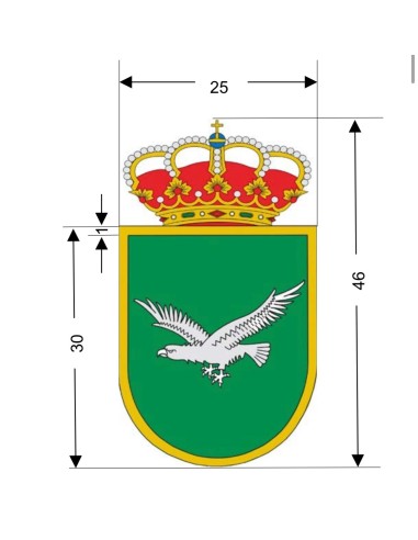 Distintivo de Permanencia en unidades de la IGE