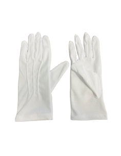 Guantes blancos Gala Reglamentarios de tela con agarre...